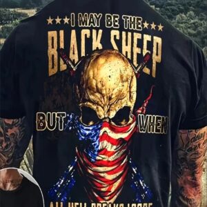 Men's Plus-size 3D Printed T-shirt